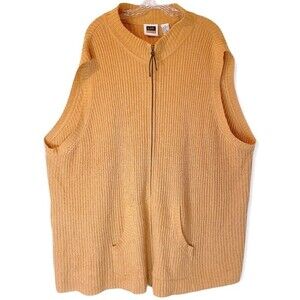 CST Sport Tan Unisex 4X Acrylic Warm Winter Sweater Vest